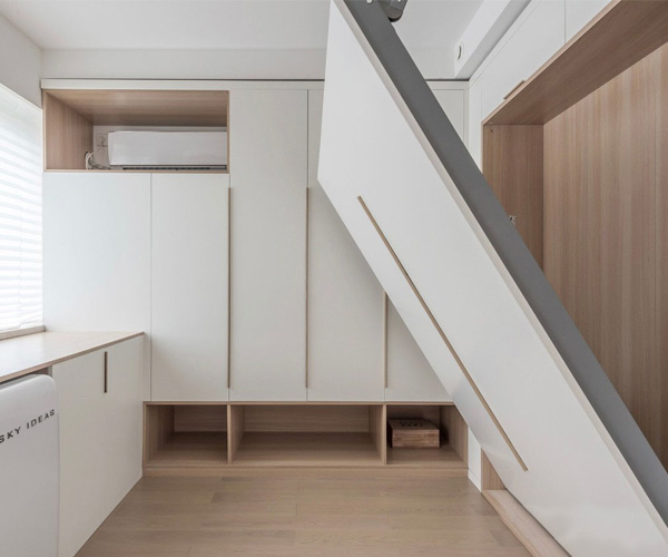 【全屋定制】石家莊鄧先生定制多功能房 折疊床隨用隨打開
